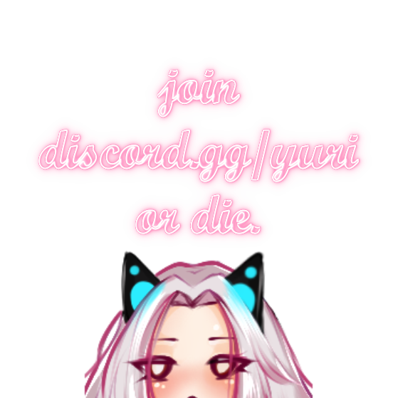 Join discord.gg/yuri Discord sticker