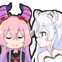 KissCheekAiriKira Discord sticker