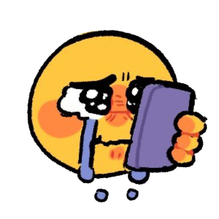 Sad Face Discord sticker