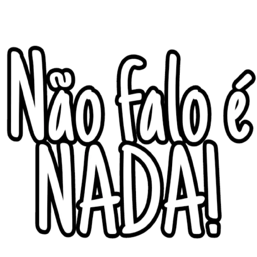 NaoFaloENada Discord sticker