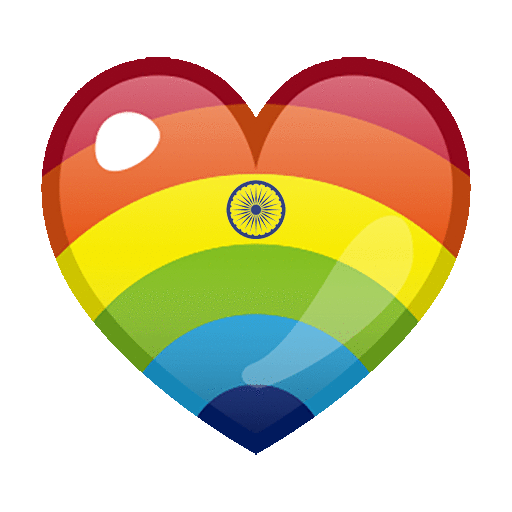 LGBTQIndiA+ Discord sticker