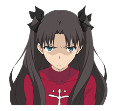 Annoyed Rin Discord sticker