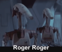 Roger roger Discord sticker