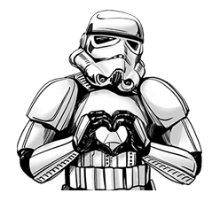 Trooper Heart Discord sticker