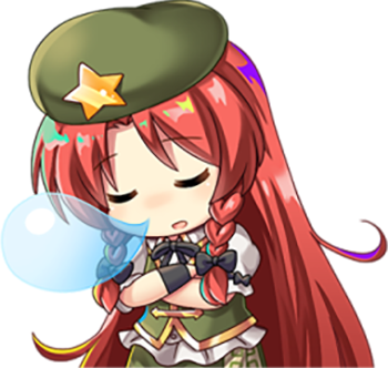 Meiling Sleep Discord sticker