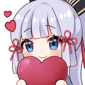 AyakaHeart Discord sticker
