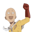 Saitama Wohoo Discord sticker