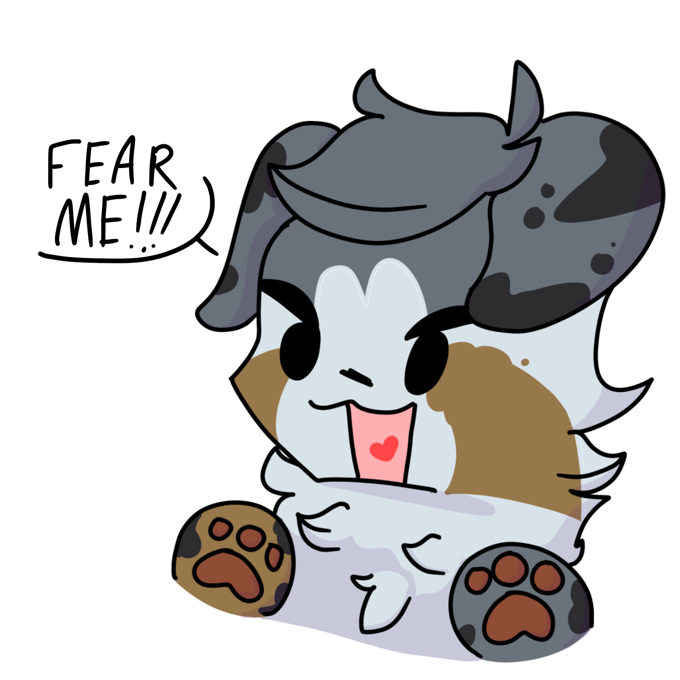 fear me Discord sticker