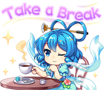 Take a Break Discord sticker