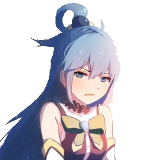 Aqua Disgusted Discord sticker
