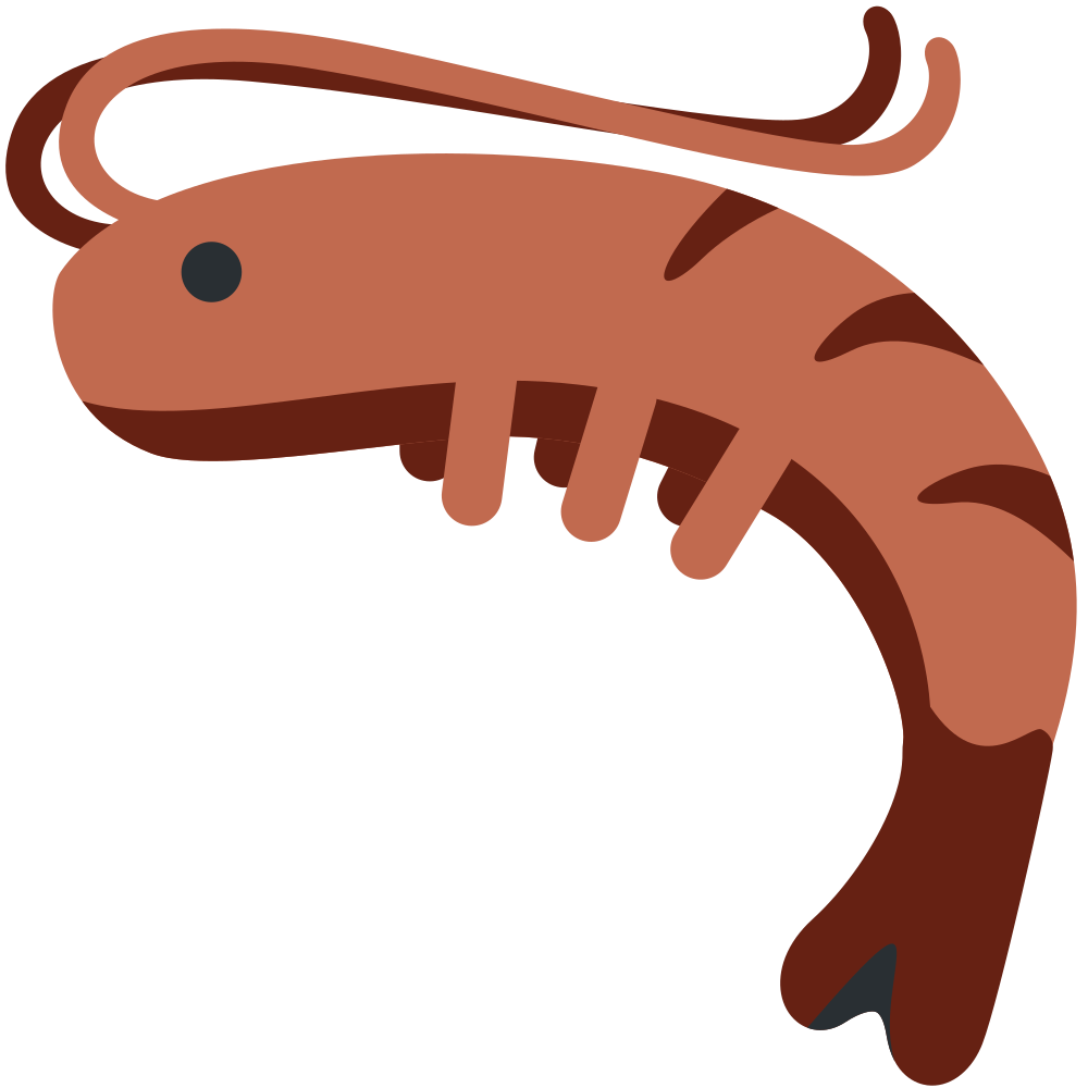 shrimp Discord sticker