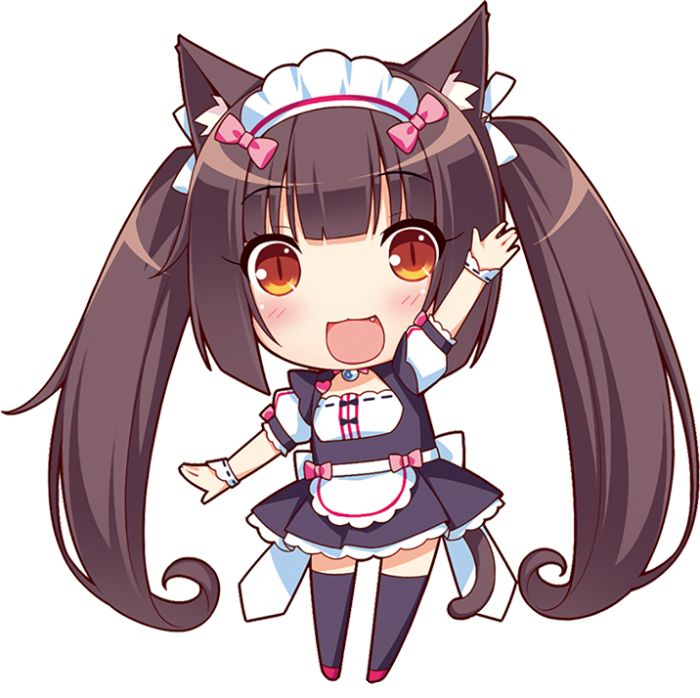 Chocola Hi Discord sticker