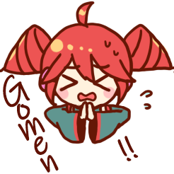 teto gomen Discord sticker