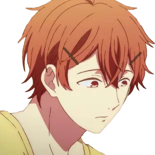 Mafuyu hair clips Discord sticker