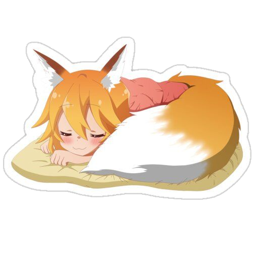 senko sleep Discord sticker