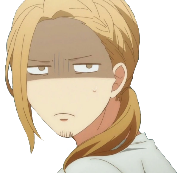 Haruki death stare Discord sticker