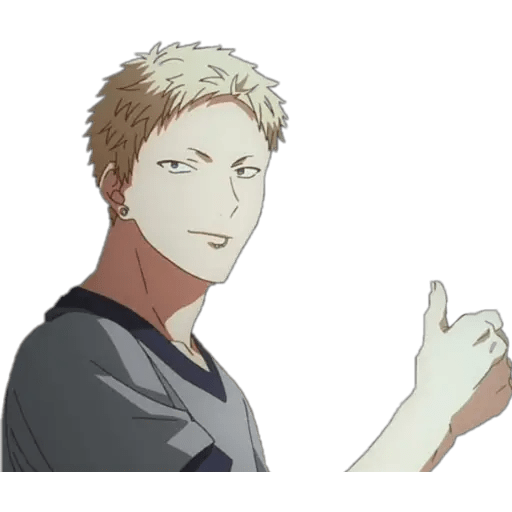 Akihiko approval Discord sticker