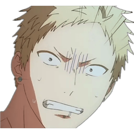Akihiko angry Discord sticker