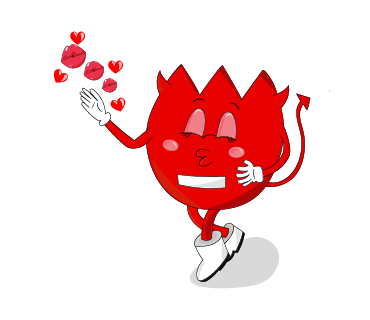 Neta kiss Discord sticker