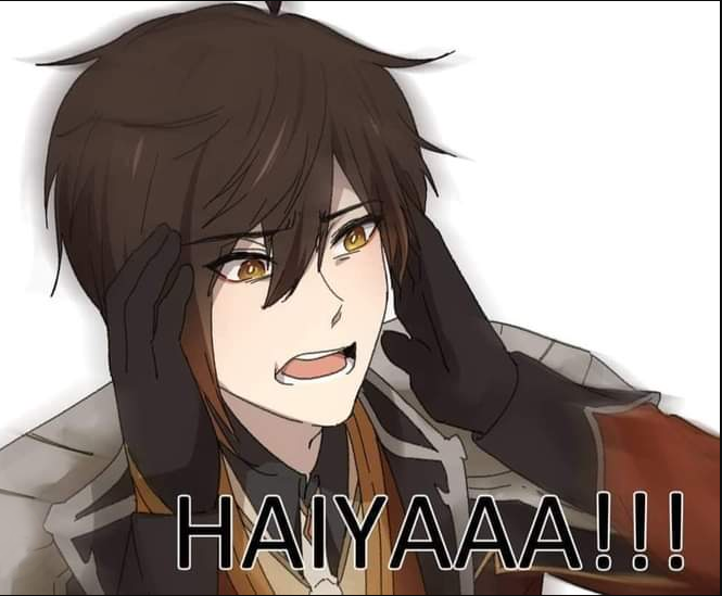 Haiyaa Uncle Zhongli Discord sticker