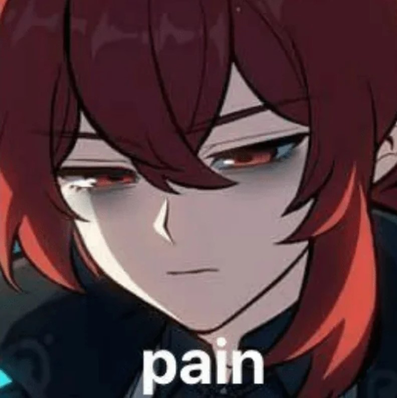 Diluc Pain Discord sticker