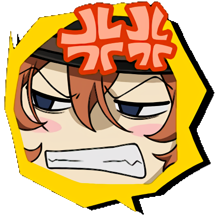 Chuuya Mad Discord sticker