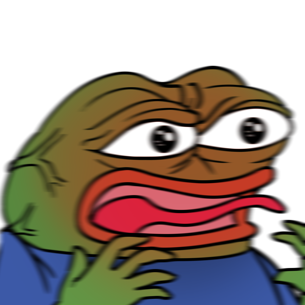 Triggered Discord sticker