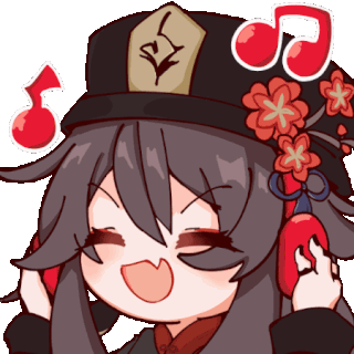 HuTaoMusic Discord sticker