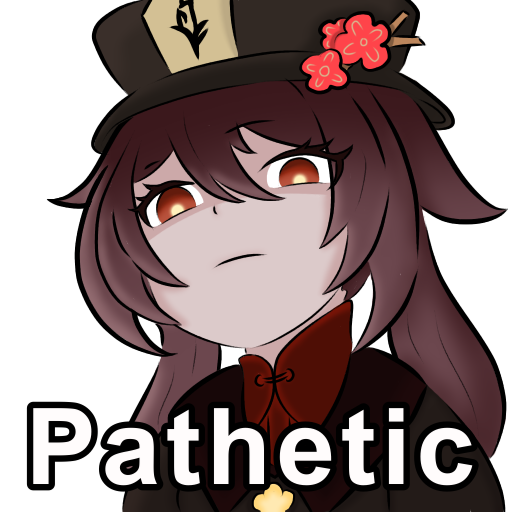 HuPathetic Discord sticker