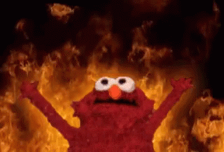 elmo fire Discord sticker