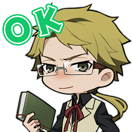 Kunikida OK Discord sticker