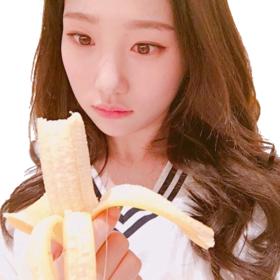 Chaeyeon Banana Discord sticker