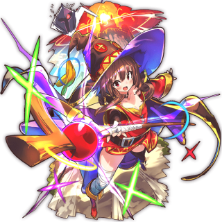 Megumin Casting Explosion Discord sticker