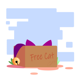 JustPoppingIn Discord sticker
