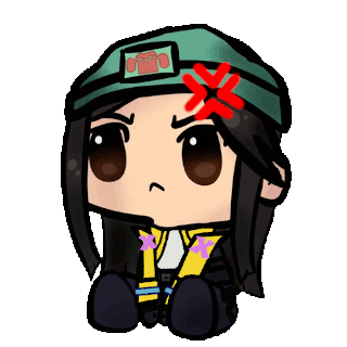 Killjoy Angry Discord sticker