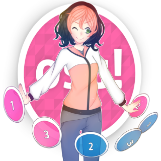 osu! girl Discord sticker