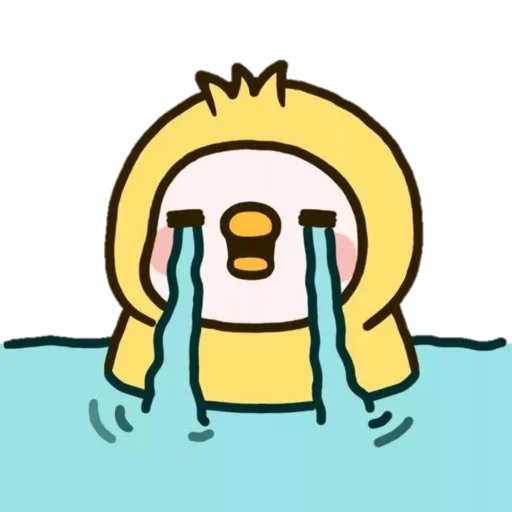 Duck Cry Discord sticker