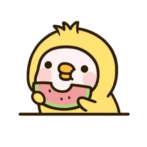 Duck Watermelon Discord sticker