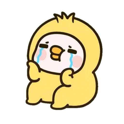 Duck Sob Discord sticker