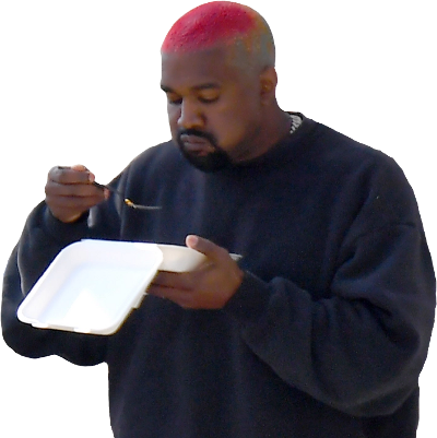 Kanye Eat Discord sticker