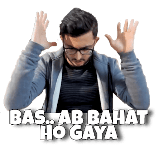 Bohot Ho gya ! Discord sticker