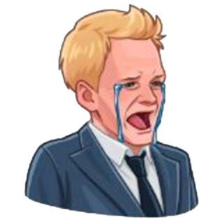 Crying Discord sticker