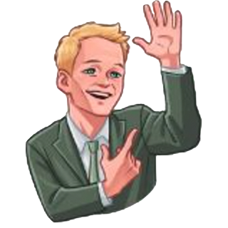 High five Discord sticker