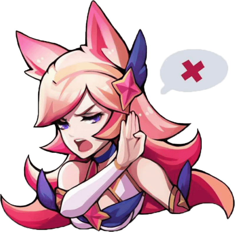 Star Guardian Ahri Discord sticker