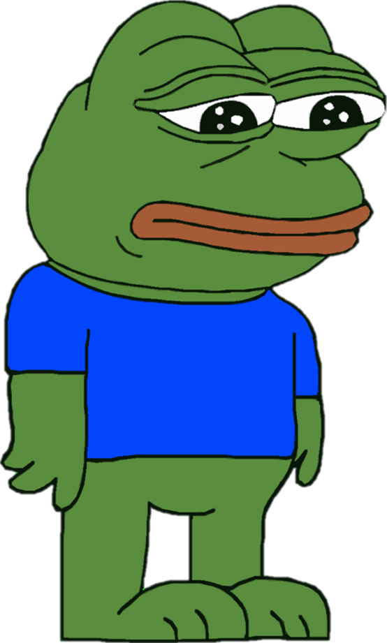 PepeStanding Discord sticker