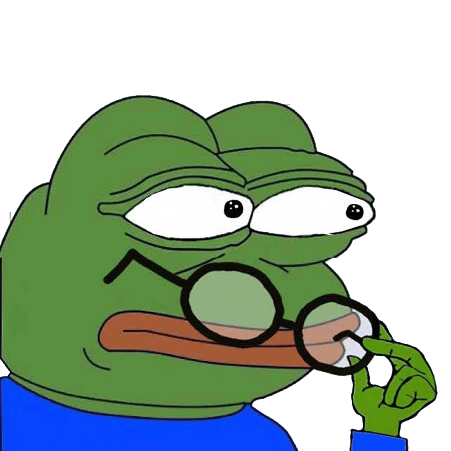 PepeGlasses Discord sticker