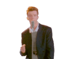 Rick Roll Discord sticker
