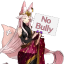 Koyanskaya No Bully Discord sticker