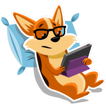 Dog Playing Video Games Discord sticker