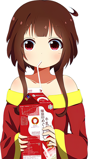 MeguStareSip Discord sticker